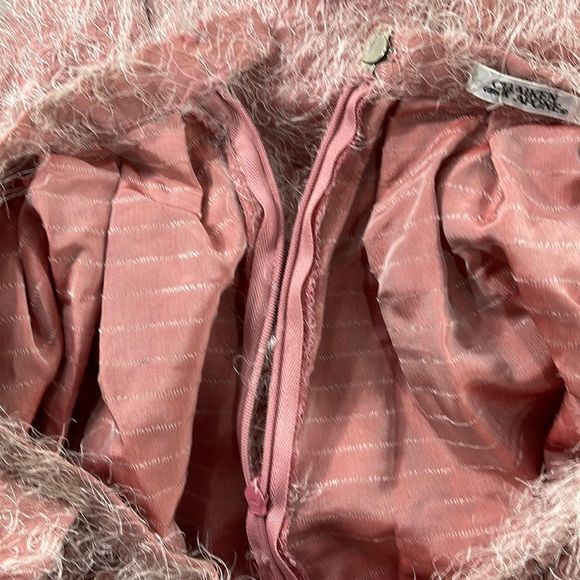 NWT Women’s Chaiken & Capone Pink & White Viscose Silk Stylish Skirt (6) GI17 - Picture 8 of 12